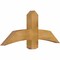 Ekena Millwork Bellingham Rough Sawn Timber Gable Bracket, Western Red Cedar, 48"W x 20"H x 4"D x 6"F, 10/12 Pitch GBW048X20X0406BEL00RWR - alternate 4
